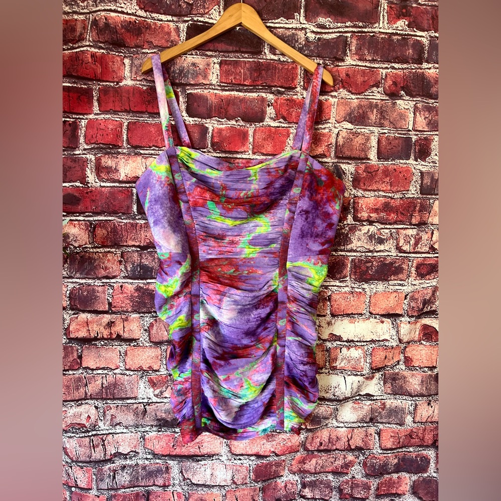 H&M Innovation Metaverse Design Story Gathered Crêpe Mini Dress